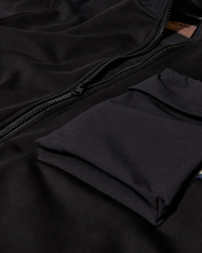 MOS MOSH Sweatshirts MMGComan Sweat Cardigan Black 8211 Men MOS MOSH Sweatshirts MMGComan Sweat Cardigan Black 8211 Men