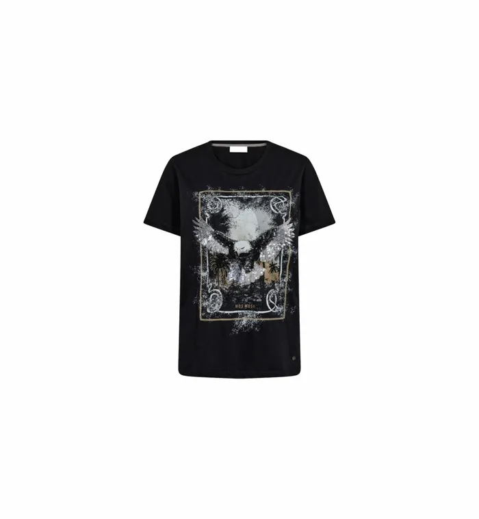 MOS MOSH Tees MMElli OSS Tee Black 8211 Women