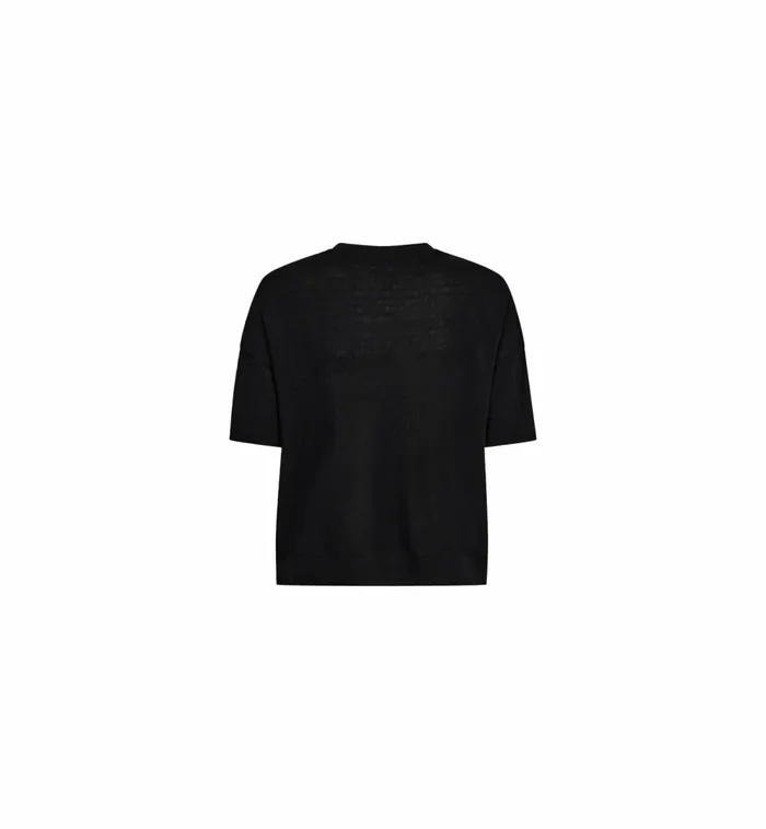 MOS MOSH Tees MMSwann OSS Flora Tee Black 8211 Women