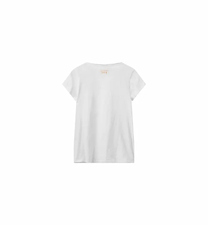 MOS MOSH Tees MMTulli VSS Basic Tee White 8211 Women MOS MOSH Tees MMTulli VSS Basic Tee White 8211 Women