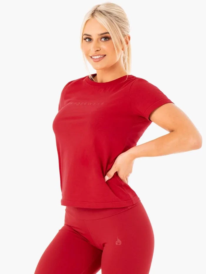 Motion TShirt 8211 Red Women Ryderwear TShirts