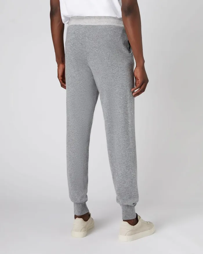 NPeal Trousers and Shorts Men Cashmere Pants In Flannel Grey