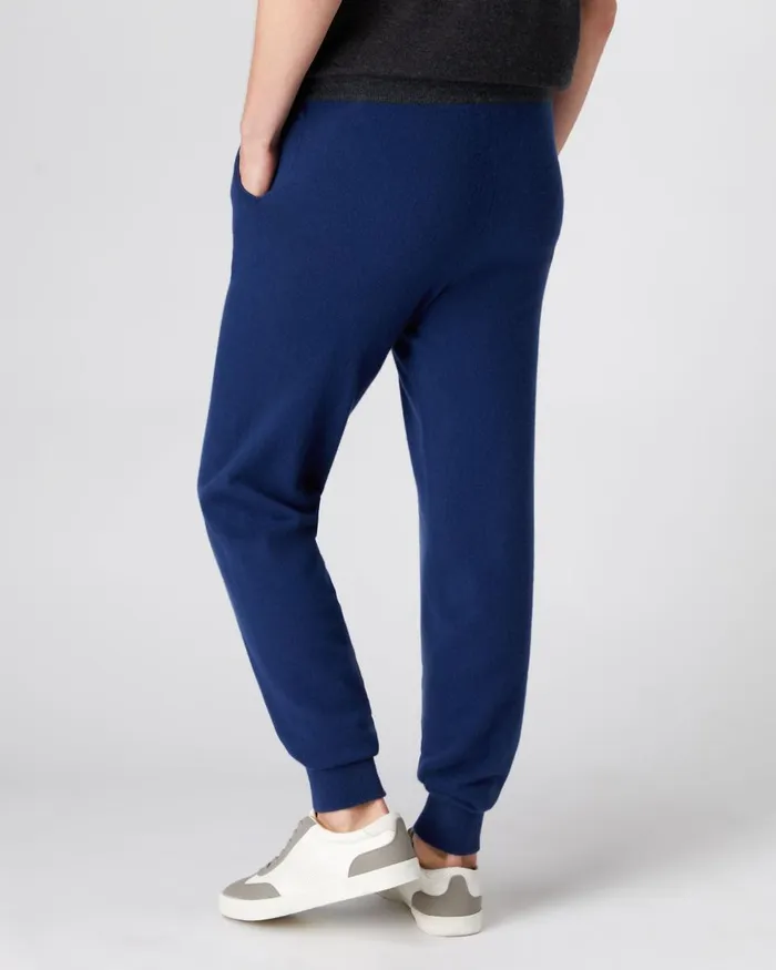 NPeal Trousers and Shorts Men Cashmere Pants In French Blue