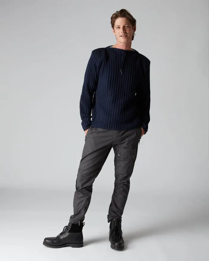 NPeal Trousers and Shorts Men Combat Trousers In Grey