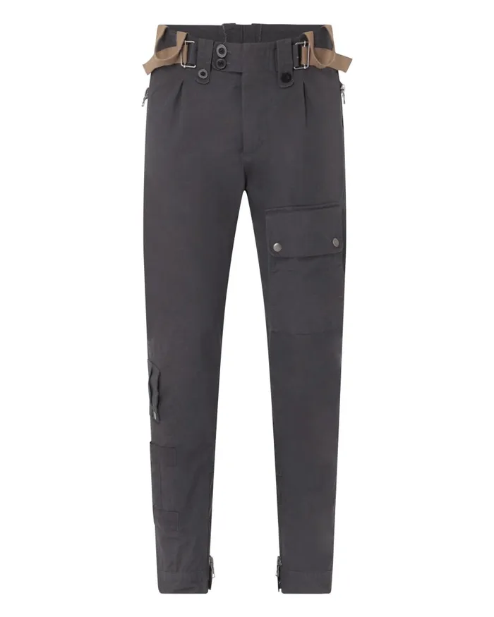NPeal Trousers and Shorts Men Combat Trousers In Grey
