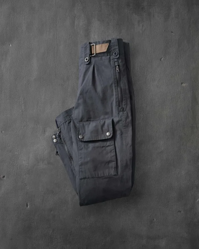 NPeal Trousers and Shorts Men Combat Trousers In Grey