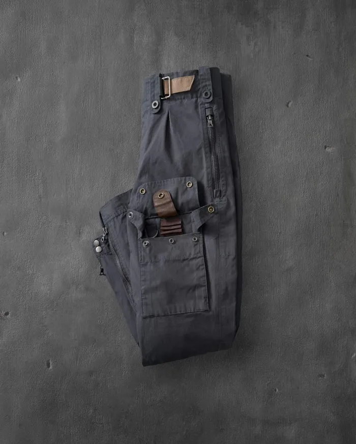 NPeal Trousers and Shorts Men Combat Trousers In Grey