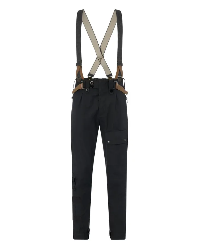 NPeal Trousers and Shorts Men Combat Trousers In Grey