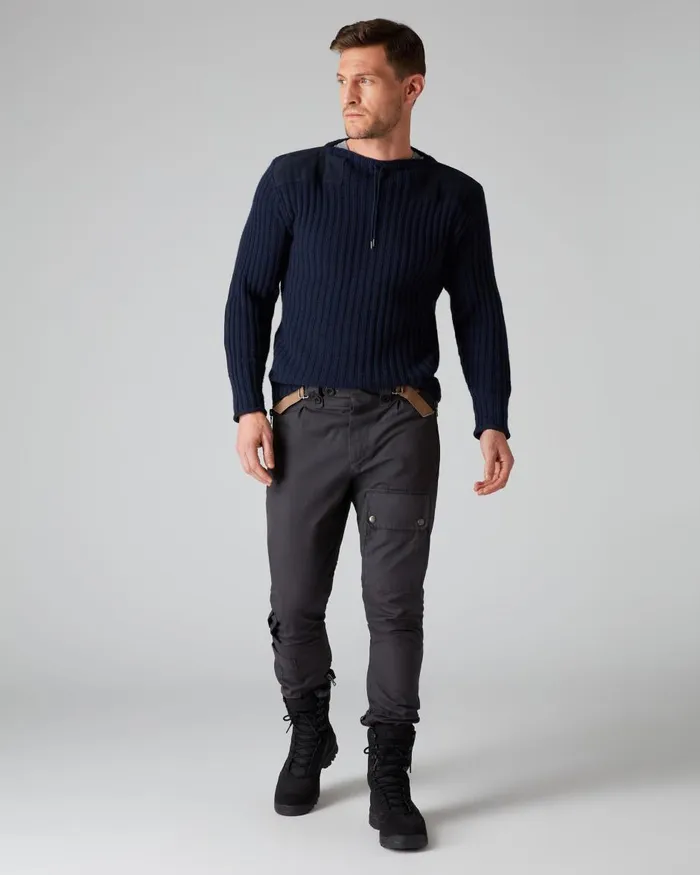 NPeal Trousers and Shorts Men Combat Trousers In Grey
