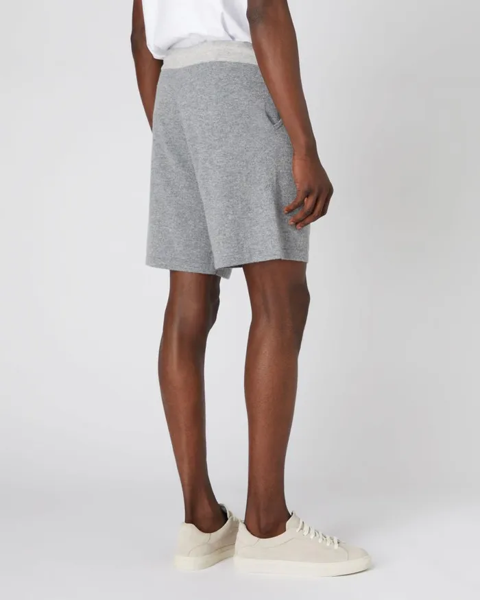 NPeal Trousers and Shorts Men Relaxed Cashmere Jogger Shorts In Flannel Grey