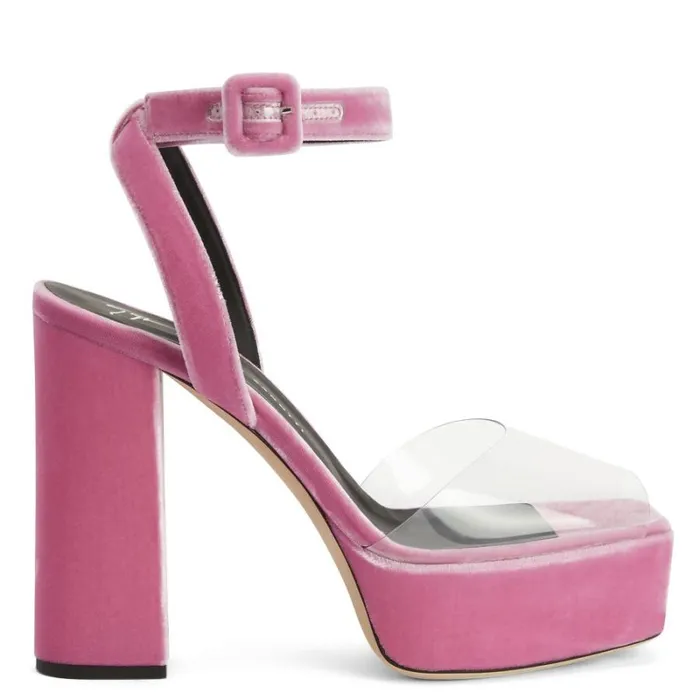 New Betty Plexi Pink Women Giuseppe Zanotti Sandals