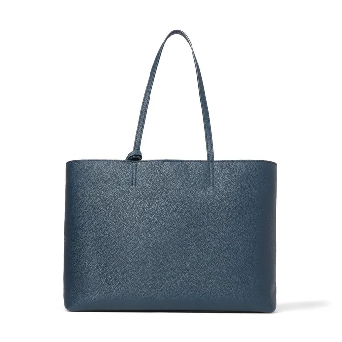 Nine2Five EW Ink Grained Calf Leather Tote Handbag With Jc Emblem Ink Women JIMMY CHOO Totes and Hobo Bags Nine2Five EW Ink Grained Calf Leather Tote Handbag With Jc Emblem Ink Women JIMMY CHOO Totes and Hobo Bags