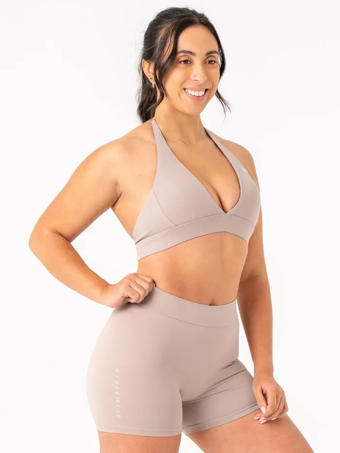 NKD Halter Bra 8211 Taupe Women Ryderwear Sports Bras