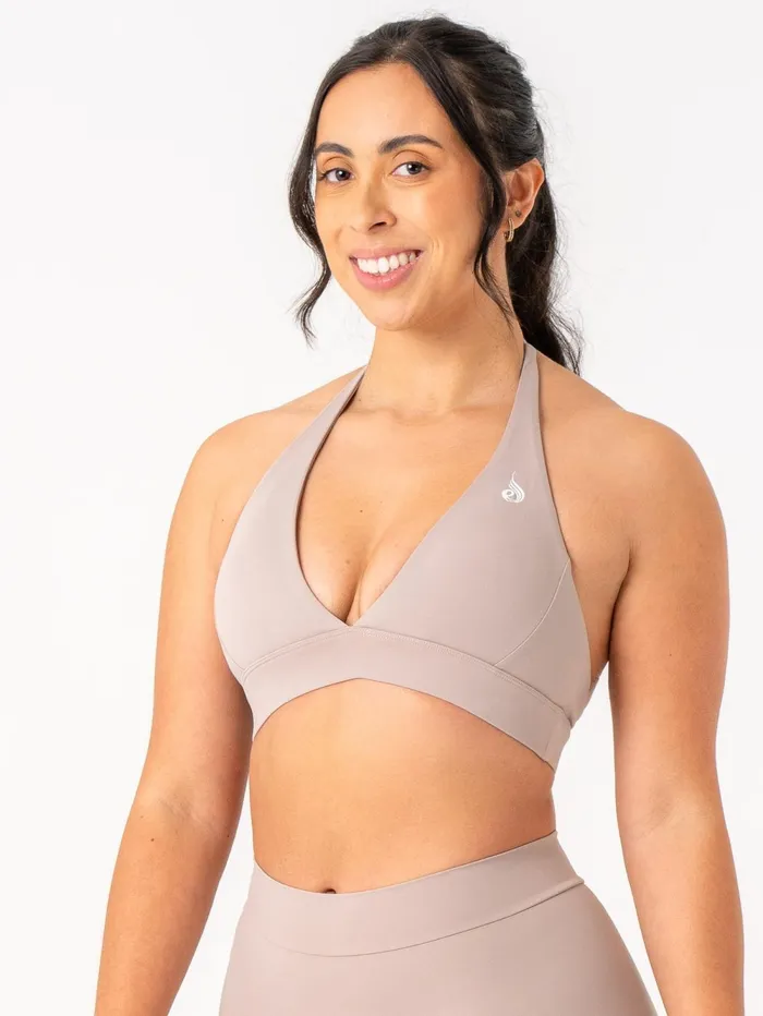 NKD Halter Bra 8211 Taupe Women Ryderwear Sports Bras