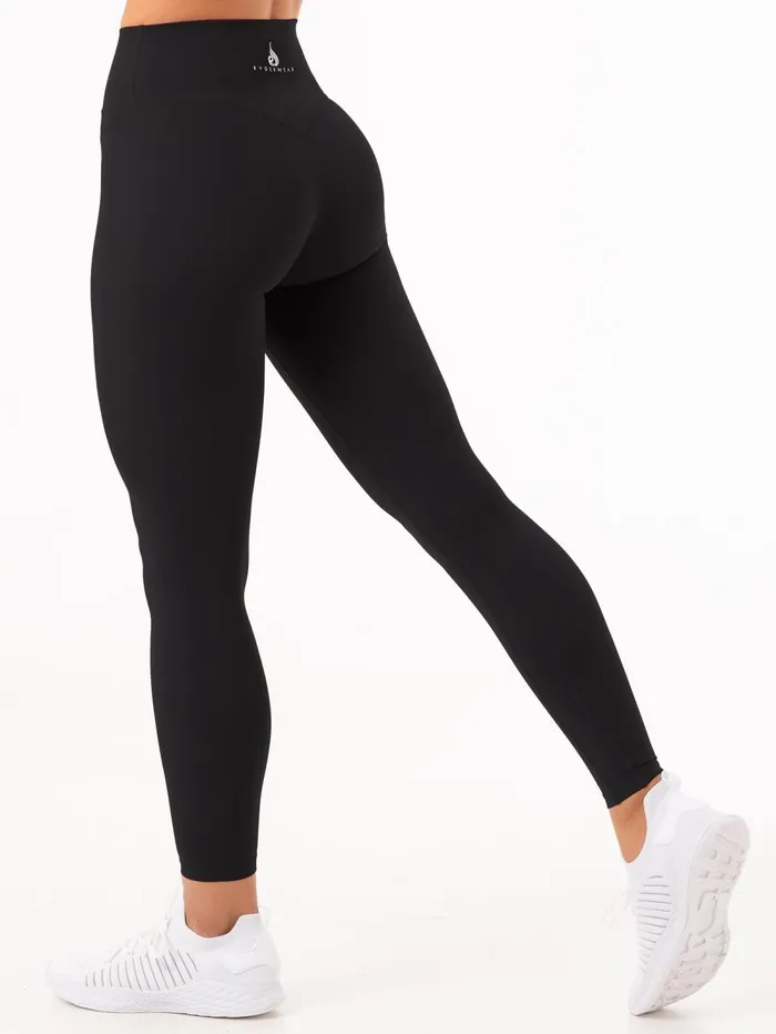 NKD High Waisted Leggings 8211 Black Women Ryderwear Leggings