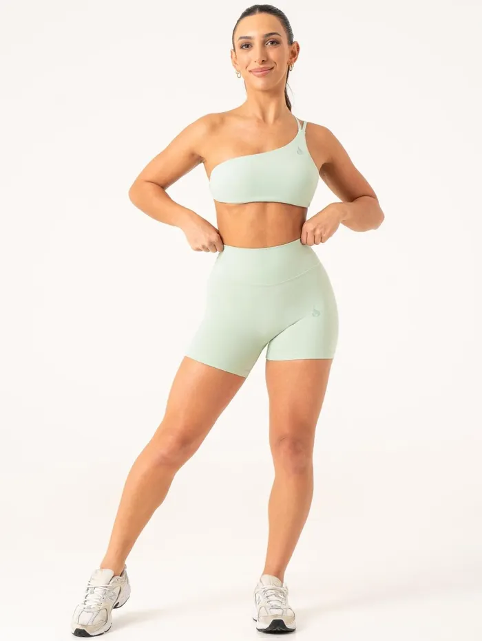 NKD High Waisted Shorts 8211 Cucumber Women Ryderwear Gym Shorts