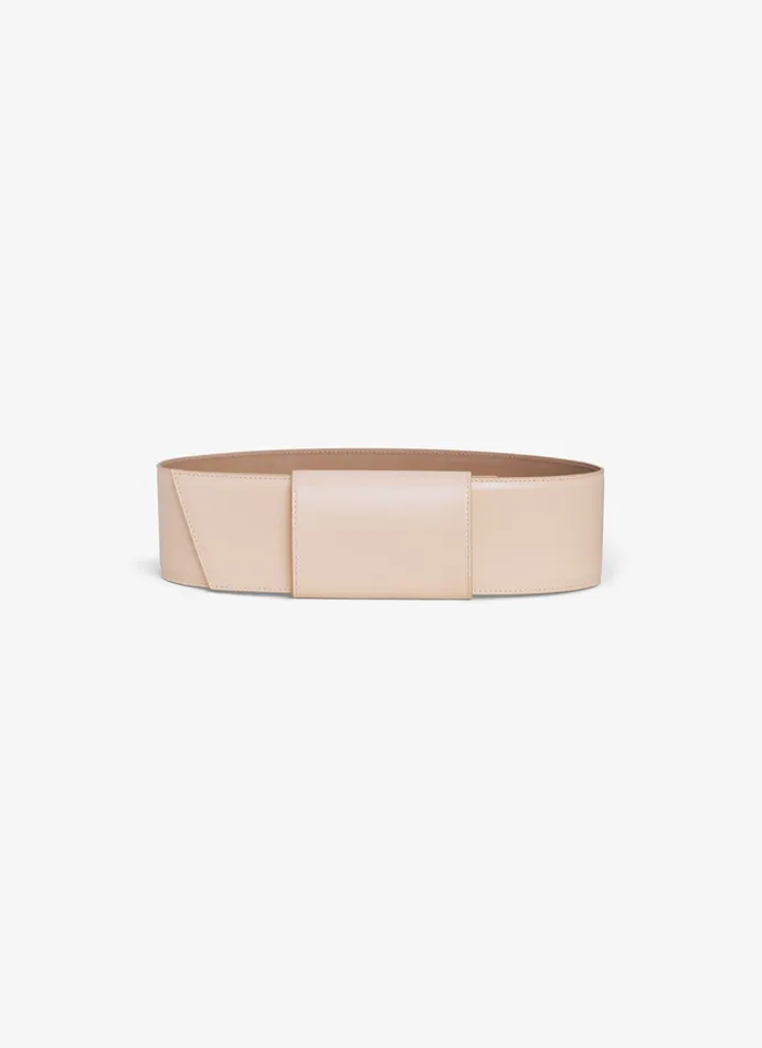 Nude SLIDE BELT IN CALFSKIN Women Alaa Belts