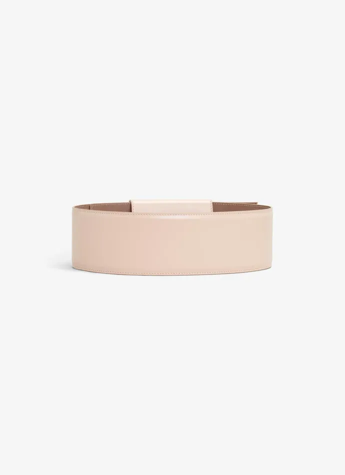 Nude SLIDE BELT IN CALFSKIN Women Alaa Belts