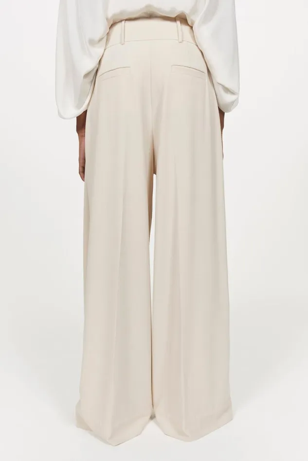 Obi Wide Pants Oyster Women Rodebjer Sets and Suits
