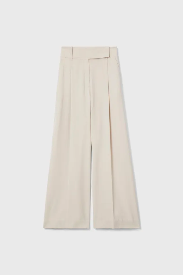 Obi Wide Pants Oyster Women Rodebjer Sets and Suits