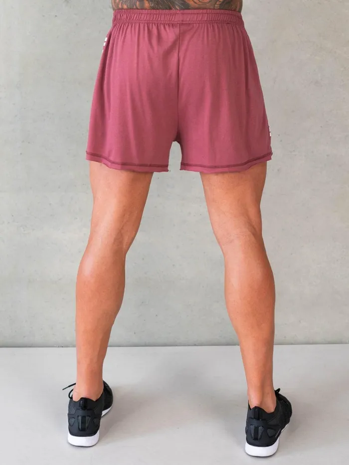 Octane Arnie Shorts 8211 Red Oxide Men Ryderwear Gym Shorts