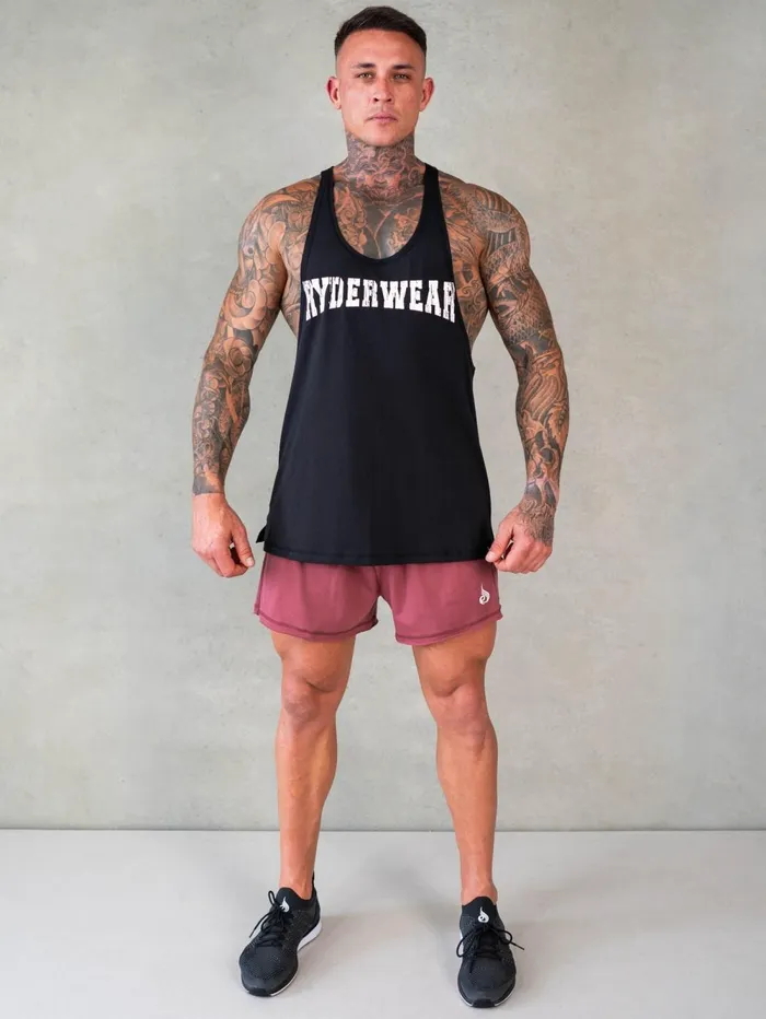 Octane Arnie Shorts 8211 Red Oxide Men Ryderwear Gym Shorts