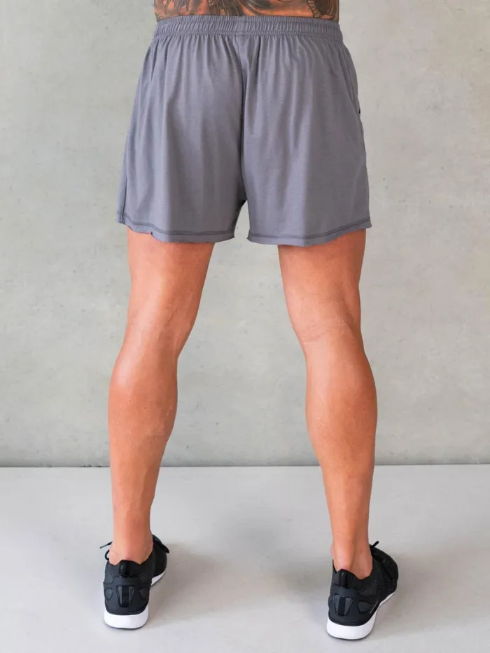 Octane Arnie Shorts 8211 Steel Grey Men Ryderwear Gym Shorts