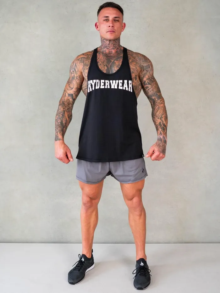 Octane Arnie Shorts 8211 Steel Grey Men Ryderwear Gym Shorts