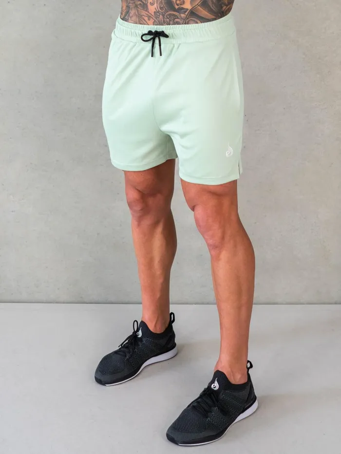 Octane Mesh Shorts 8211 Mint Men Ryderwear Gym Shorts