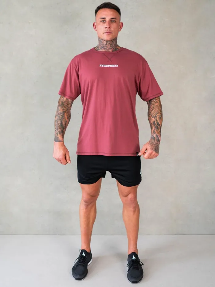 Octane TShirt 8211 Red Oxide Men Ryderwear TShirts