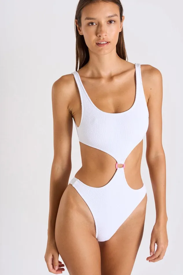 One Piece White 8211 ROLLING SCRUNCHY White Women Banana Moon One Piece Swimsuit One Piece White 8211 ROLLING SCRUNCHY White Women Banana Moon One Piece Swimsuit