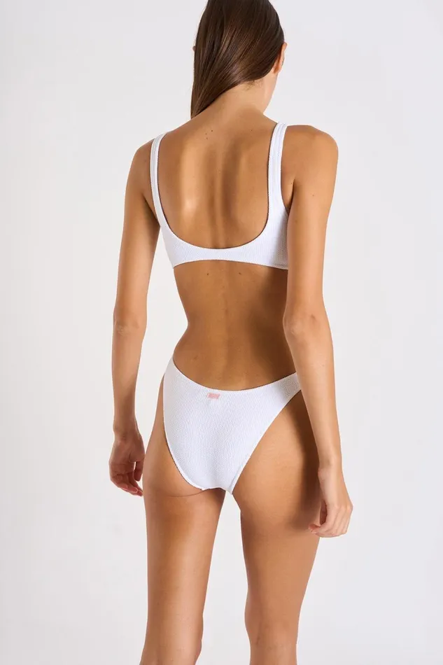 One Piece White 8211 ROLLING SCRUNCHY White Women Banana Moon One Piece Swimsuit