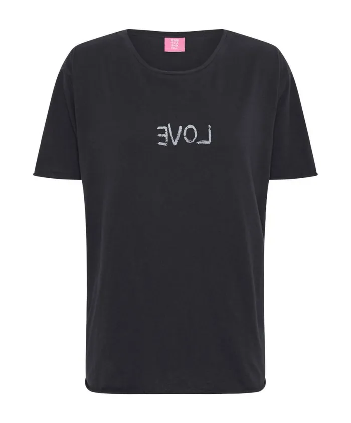 One Teaspoon Basic Tees Women Organic Love Crew Neck Tee
