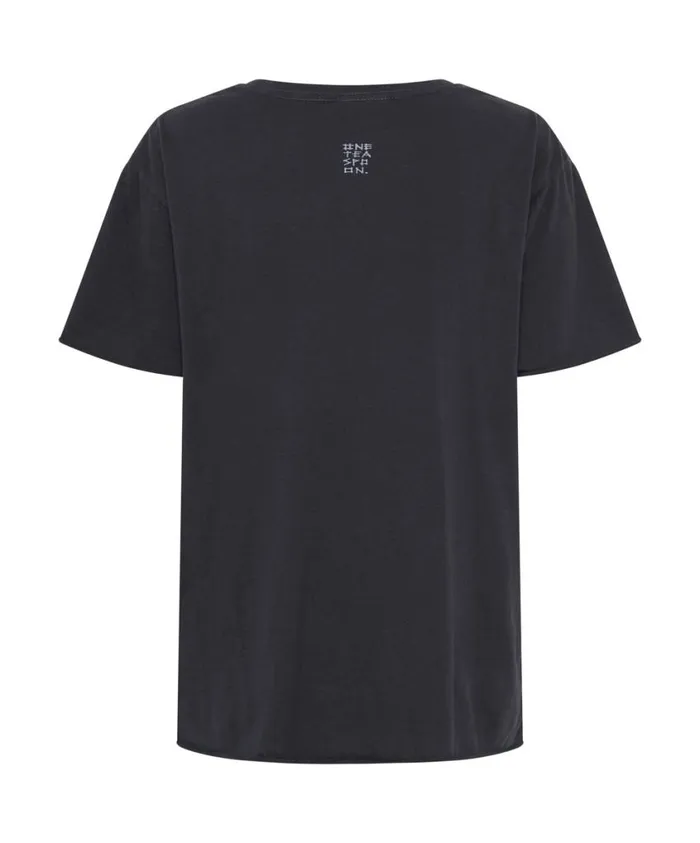 One Teaspoon Basic Tees Women Organic Love Crew Neck Tee