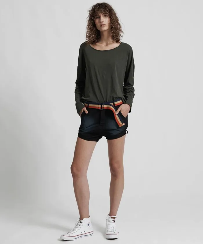 One Teaspoon Bottoms Women Cry Tough Shorts 8211 Shorts