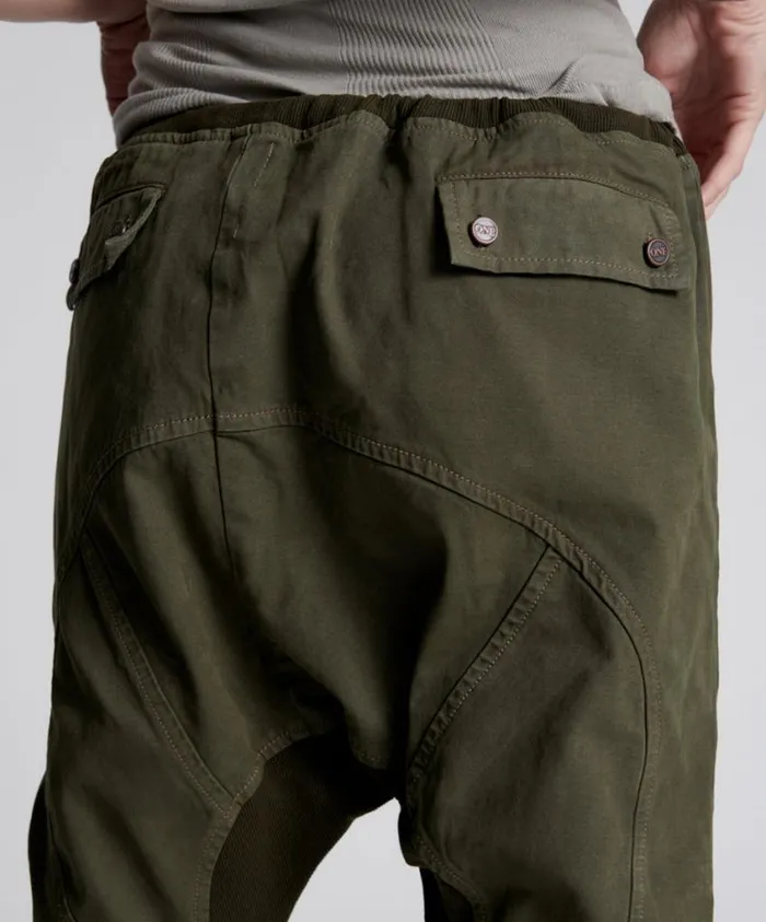 One Teaspoon Bottoms Women Dark Khaki Cargo Cadet Pants