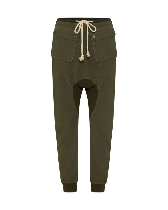 One Teaspoon Bottoms Women Dark Khaki Cargo Cadet Pants