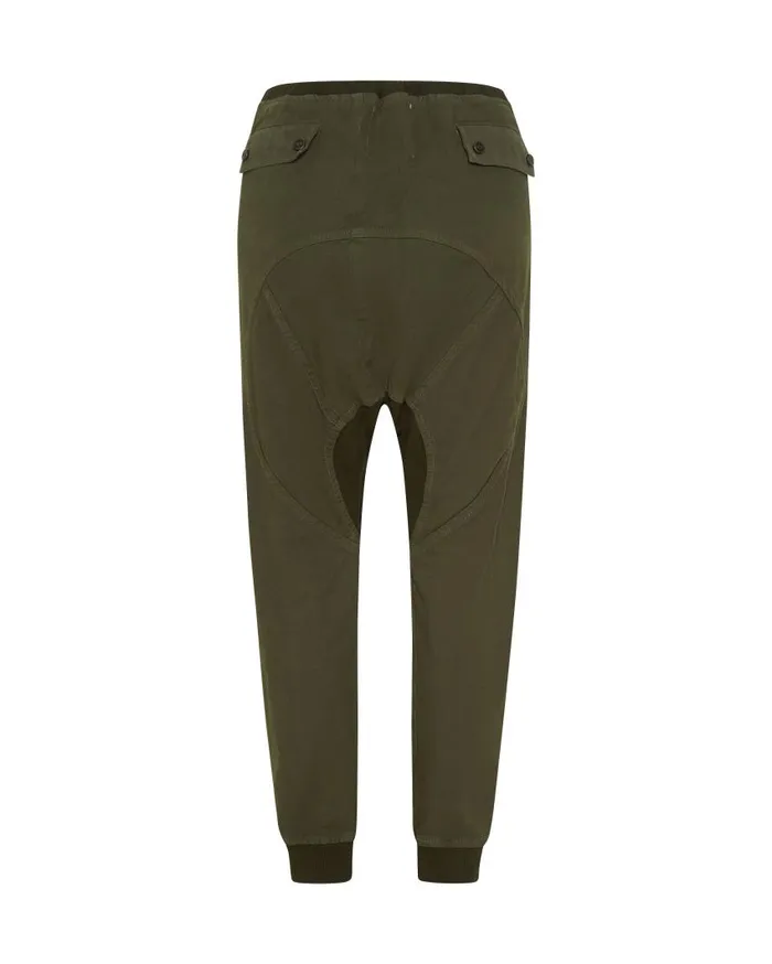 One Teaspoon Bottoms Women Dark Khaki Cargo Cadet Pants