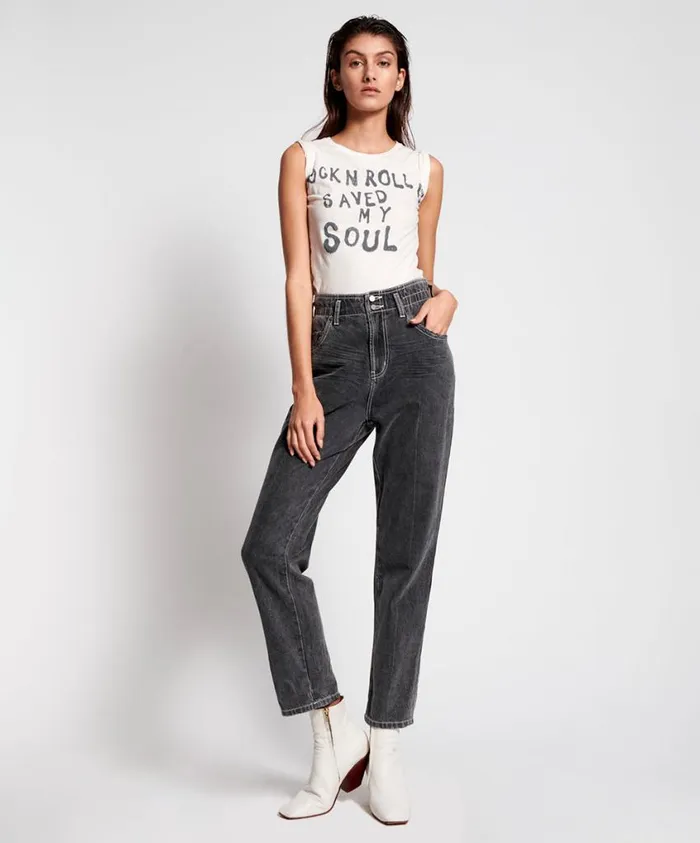 One Teaspoon Bottoms Women Double Bass Pioneer 80S Jeans