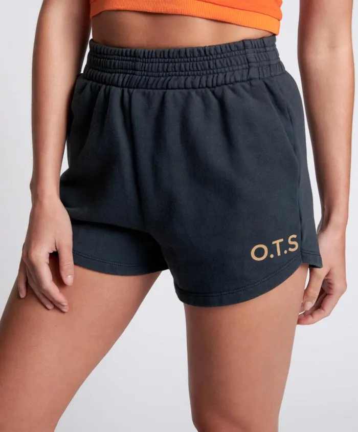One Teaspoon Bottoms Women OTS High Waist Hustle Shorts Blue