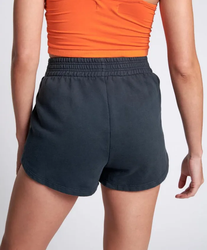One Teaspoon Bottoms Women OTS High Waist Hustle Shorts Blue