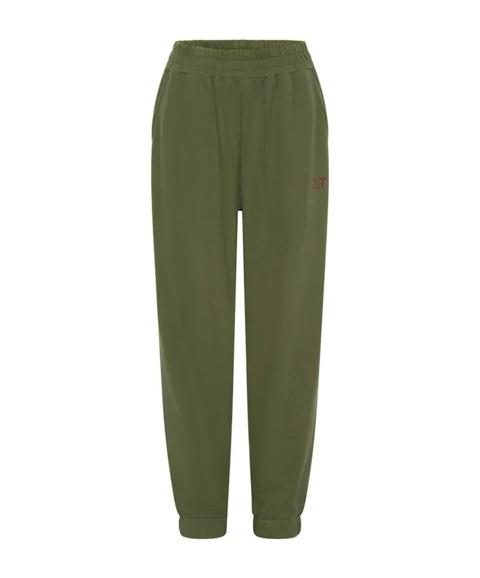 One Teaspoon Bottoms Women Ots Khaki High Waist Kick Pants