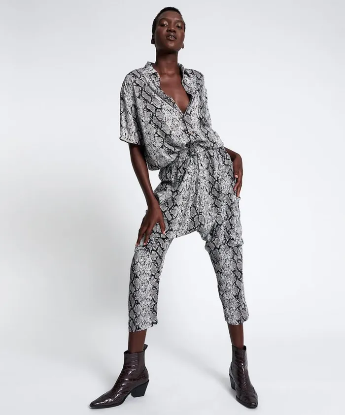 One Teaspoon Bottoms Women Snake Pit Harem Pants