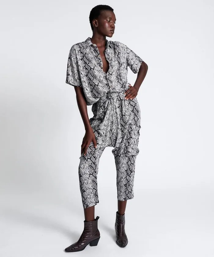 One Teaspoon Bottoms Women Snake Pit Harem Pants
