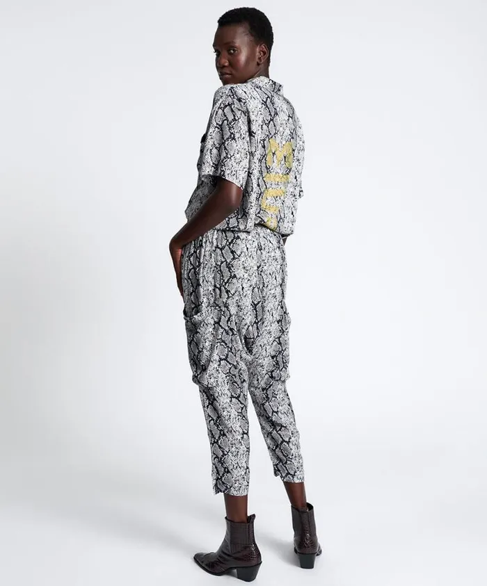 One Teaspoon Bottoms Women Snake Pit Harem Pants
