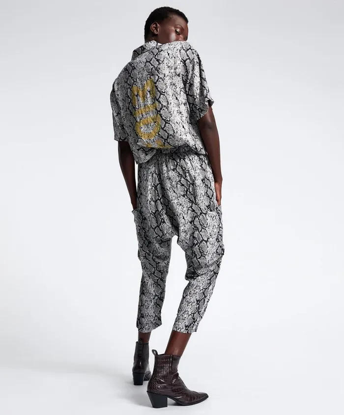 One Teaspoon Bottoms Women Snake Pit Harem Pants