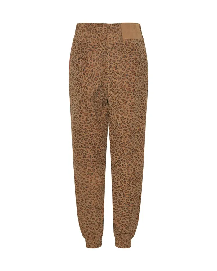 One Teaspoon Bottoms Women Wild Thing Suede Shabbies Drawstring Boyfriend Pants