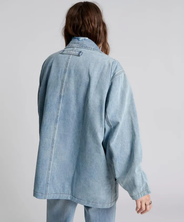 One Teaspoon Denim Jackets Women My Boyfriends Jacket Blue