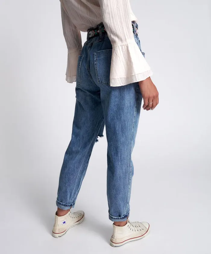 One Teaspoon Denim Jeans Women 80039s High Waisted Jeans 8211 Cobaine Pioneers