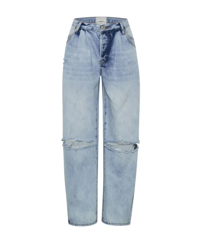 One Teaspoon Denim Jeans Women Blue Tornado Smiths Trouser Jeans